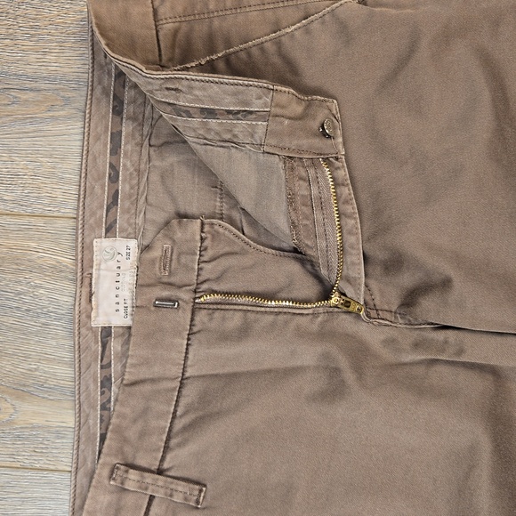 Sanctuary tan khaki bell bottom flare pants, size 27 - Picture 4 of 10
